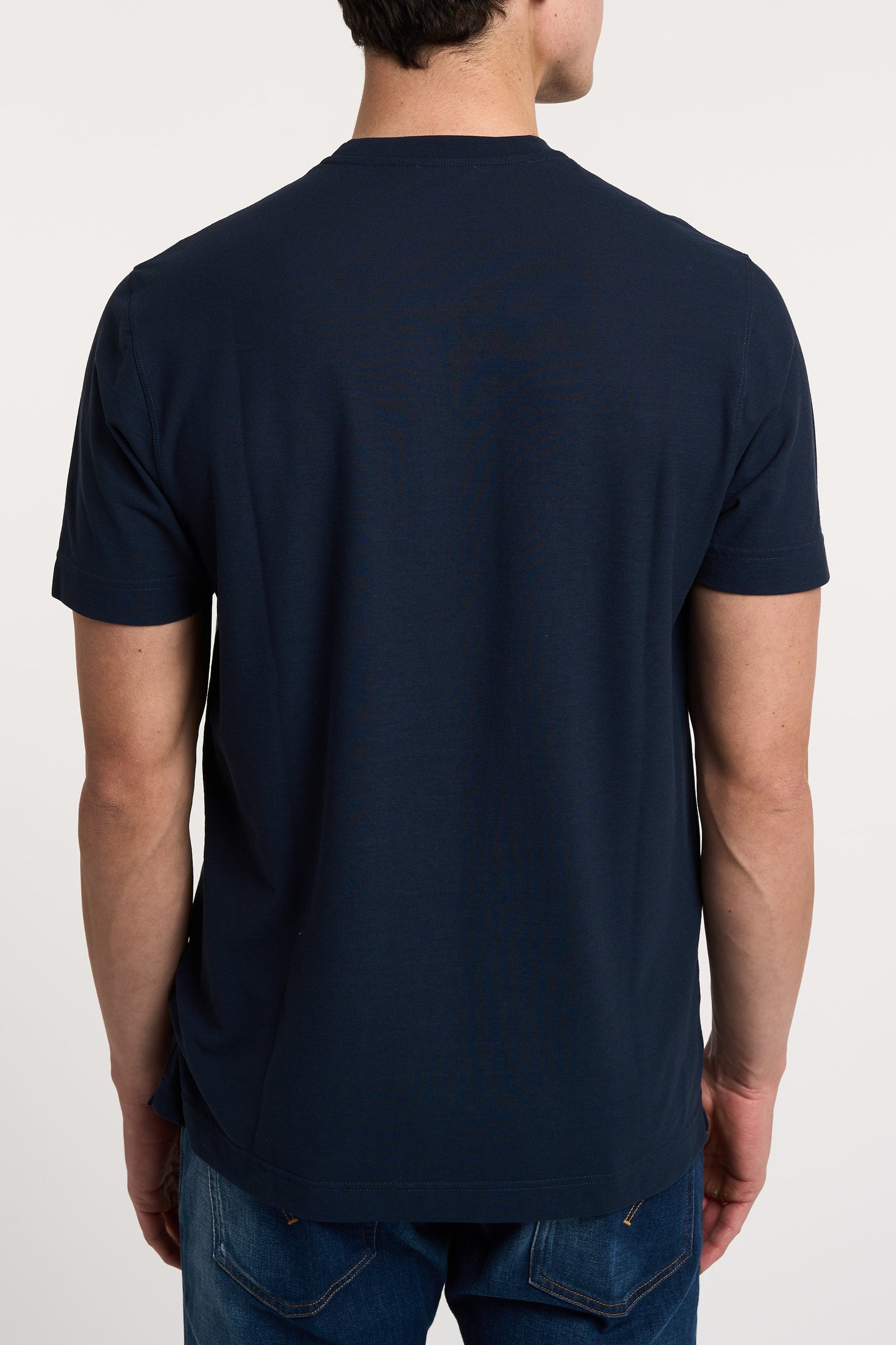  Zanone T-shirt 100% Co Blu Blu Uomo - 4