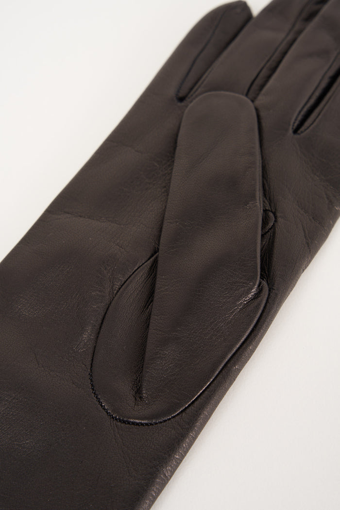  Alpo Long Black Gloves For Women Nero Donna - 2