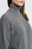  Zanone Maglia Dolcevita Over Size Grigio Grigio Donna - 5
