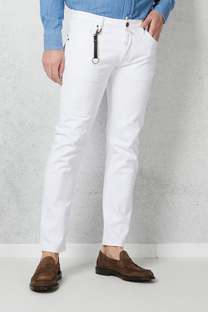 Incotex Denim Jeans White Men-2