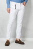 Incotex Denim Jeans Bianco Uomo-2