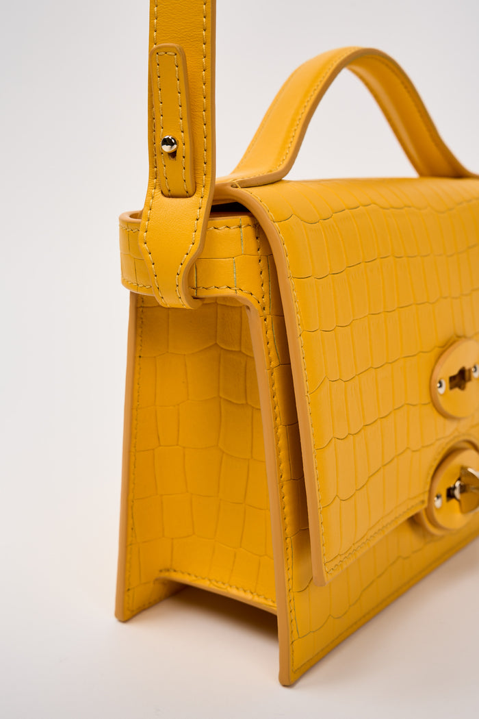  Zanellato Ella Cayman Yellow Bag Giallo Donna - 6