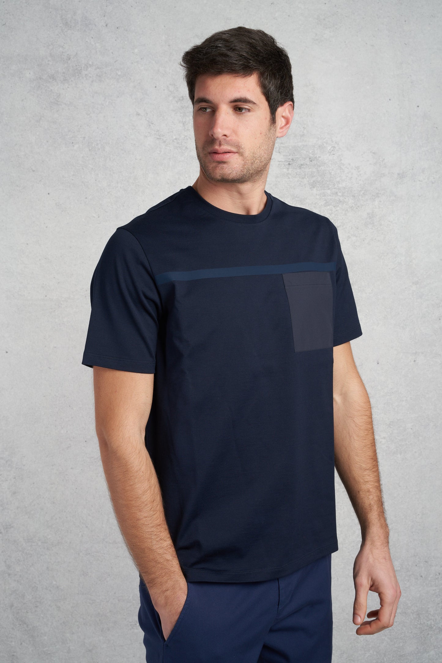  Herno T-shirt Blu Blu Uomo - 2