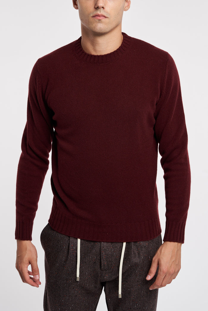  Filippo De Laurentiis Multicolor Sweater 100% Wv Rosso Uomo - 1