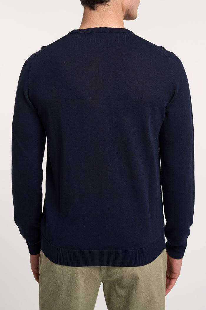  Zanone Sweater 100% Co Blue Blu Uomo - 4
