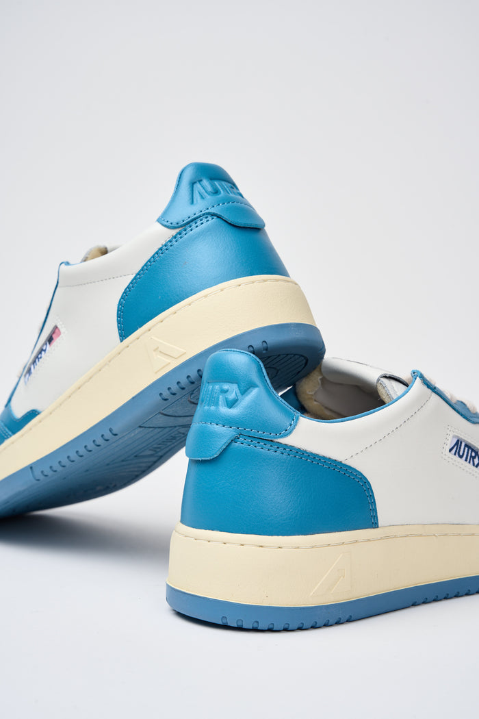  Autry Sneakers Medalist Low 100% Lh Multicolor Azzurro Uomo - 6