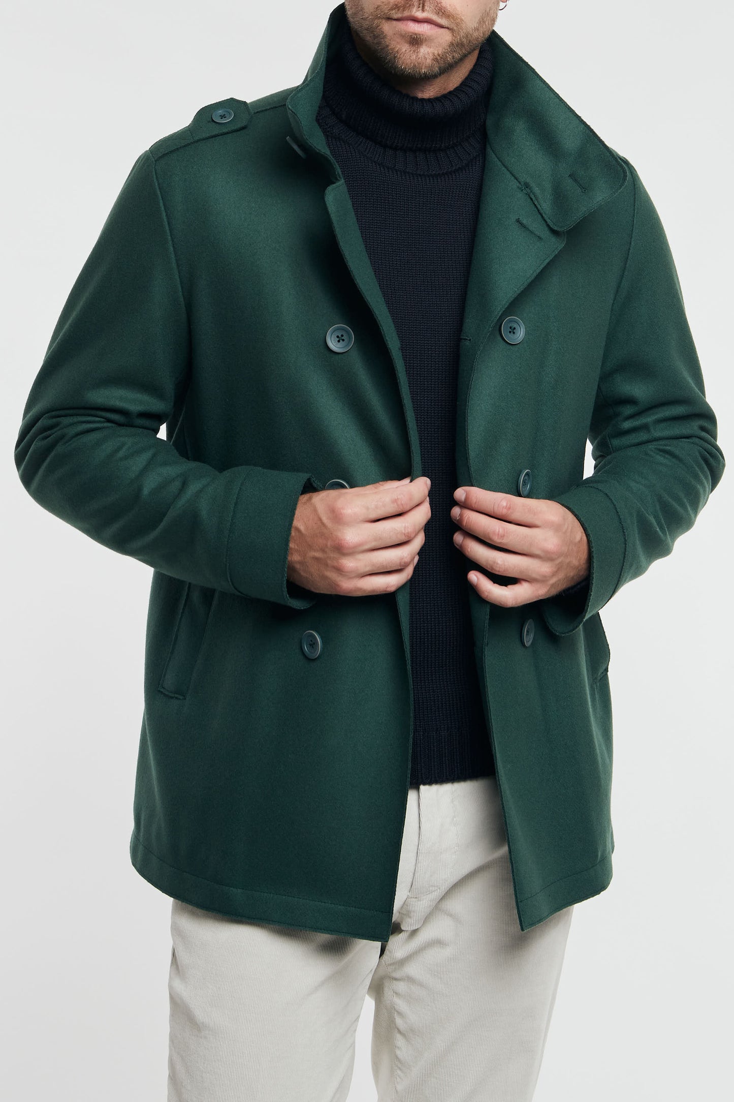  Herno Piumino Verde Verde Uomo - 3