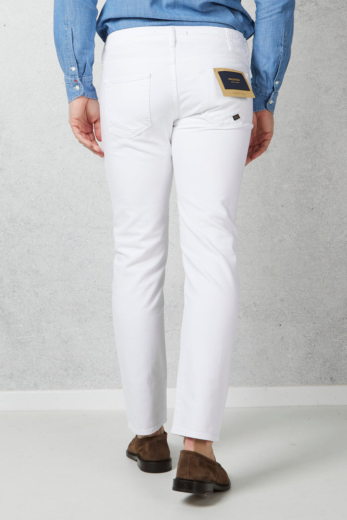  Incotex Denim Jeans White Men Bianco Uomo - 5