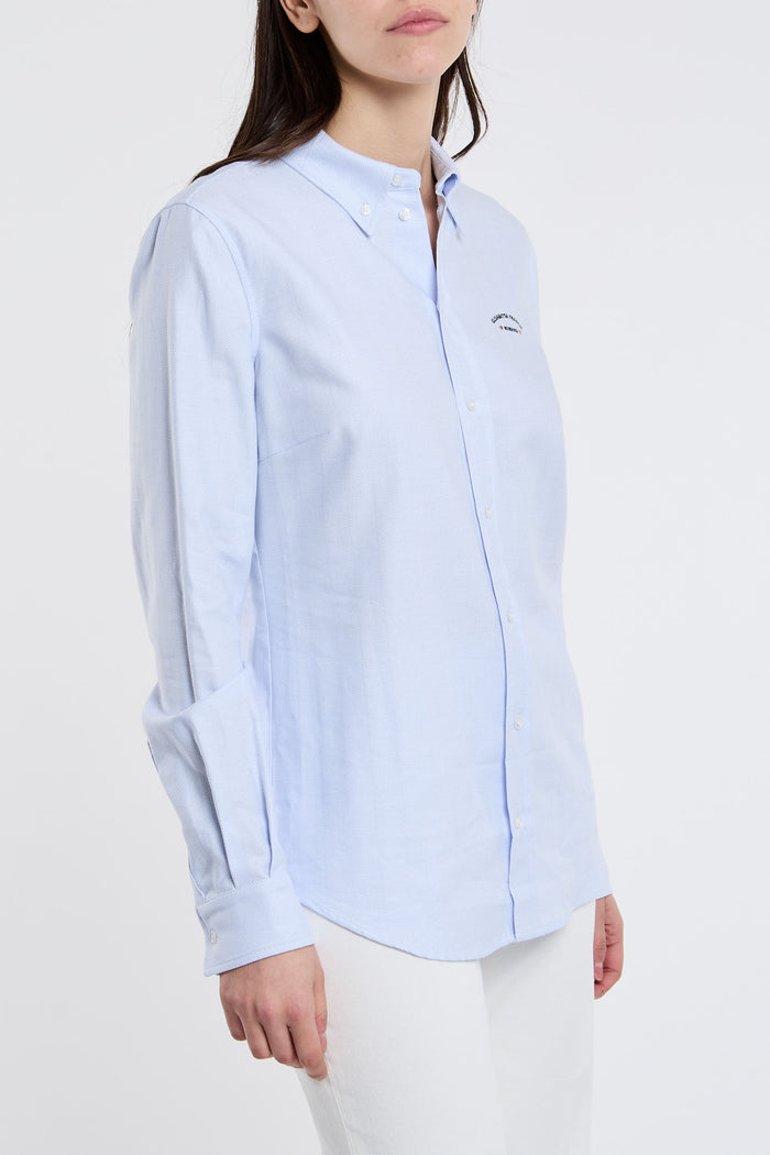  Elisabetta Franchi Multicolor Shirt 100% Co Azzurro Donna - 3