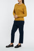 Zanone Maglia Girocollo Manica 3/4 Giallo Donna