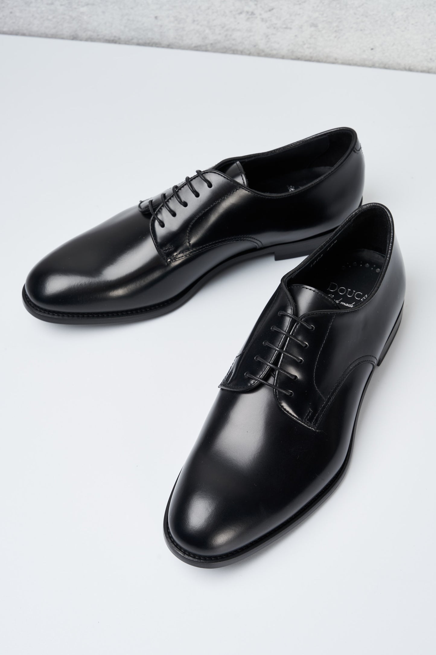  Doucal's Black Derby Shoe For Men Nero Uomo - 6