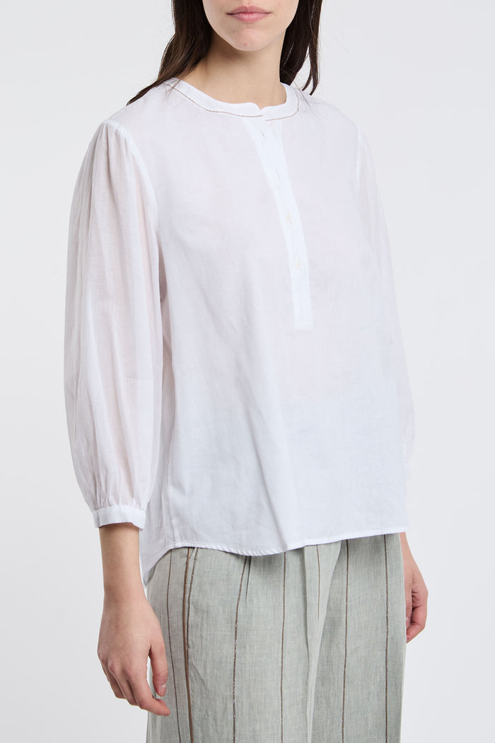  Peserico Shirt 100% Co White Bianco Donna - 3