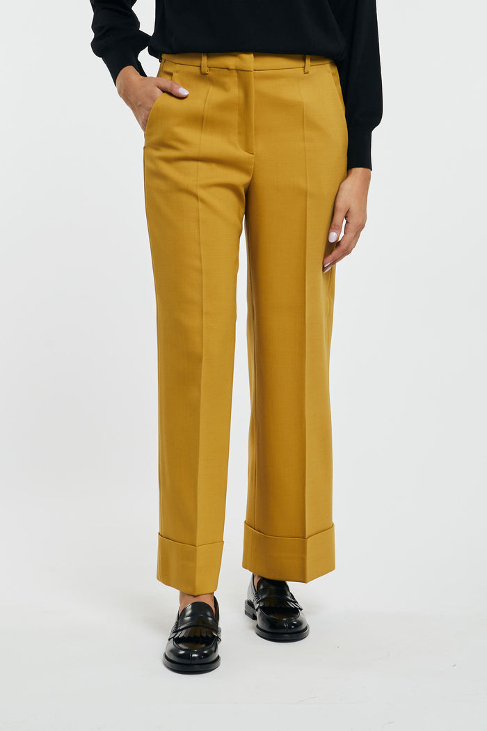  Incotex Pantalone Arlys Cotone Giallo Giallo Donna - 1