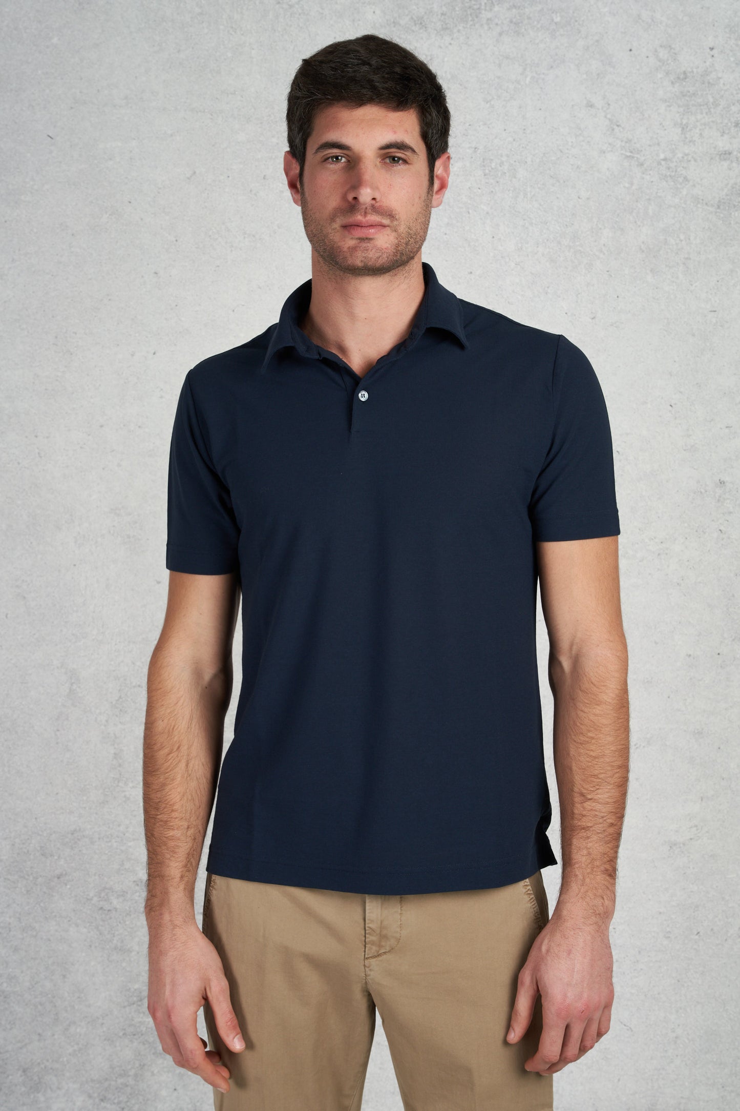  Zanone Men's Multicolor Short Sleeve Polo Shirt Multicolor Uomo - 1