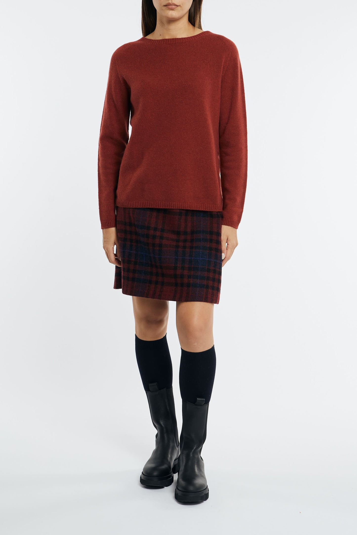  Maxmara Maglia Blu Arancione Donna - 1