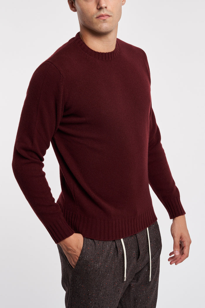  Filippo De Laurentiis Multicolor Sweater 100% Wv Rosso Uomo - 2