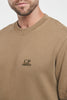  C.p. Company Cp Company Brushed Emerized Diagonal Fleece Logo Sweatshirt Multicolor Multicolor Uomo - 7