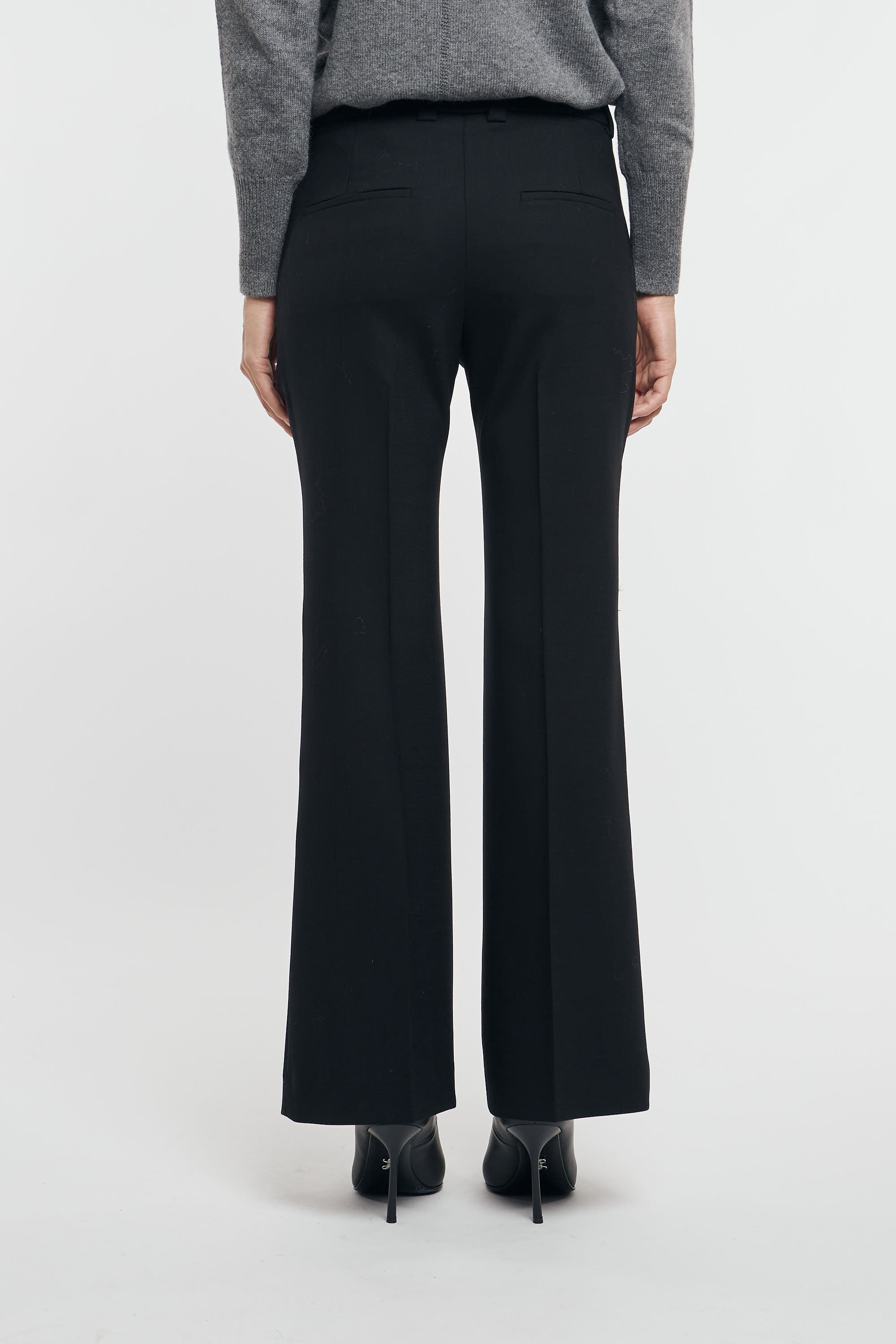 パンツ INCOTEX Woman Pants Black 172899D8029 990 Women's Trousers: elegant pants with different fit | Slowear