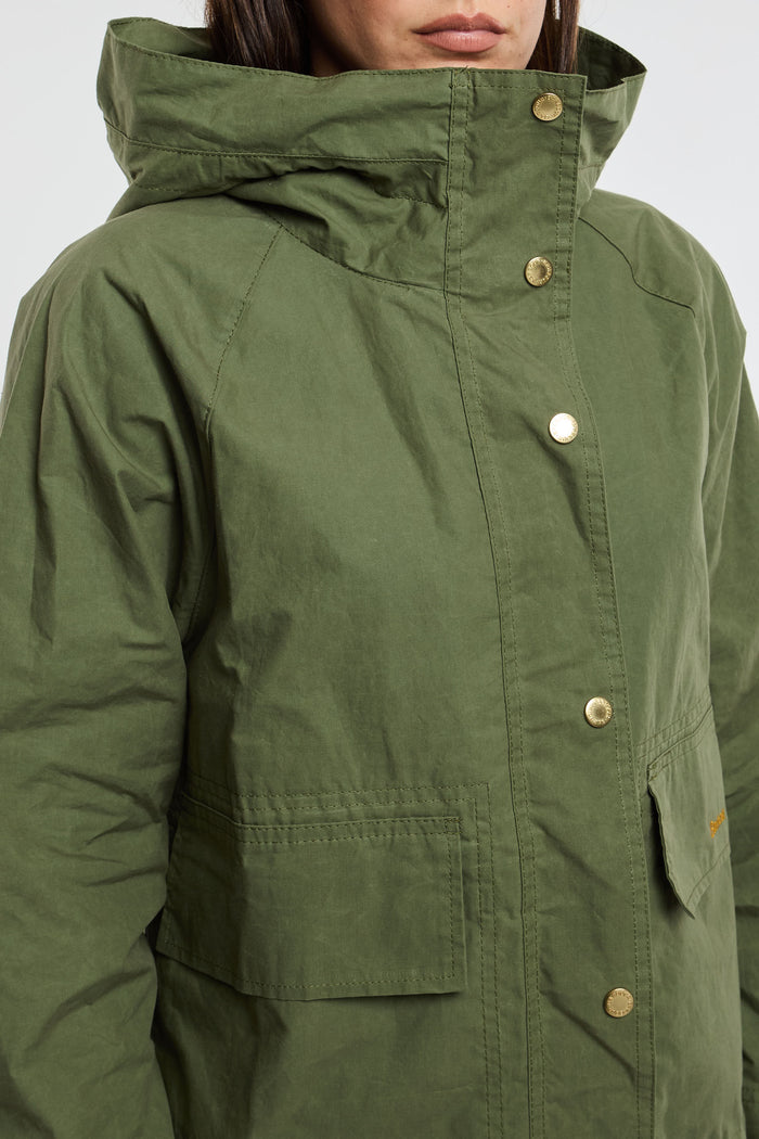  Barbour Lightweight Waterproof Multicolor Jacket Verde Donna - 6