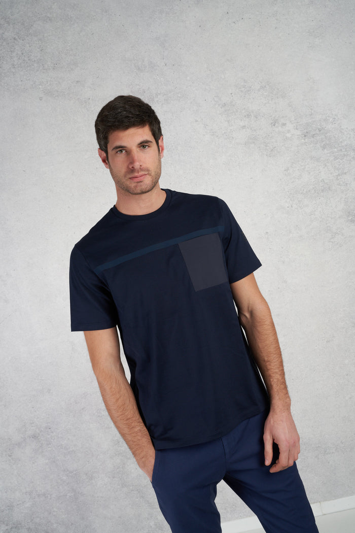  Herno T-shirt Blu Blu Uomo - 4