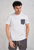  Mc2 Saint Barth Cotton T-shirt With Printed Details Multicolor Multicolor Uomofeatured