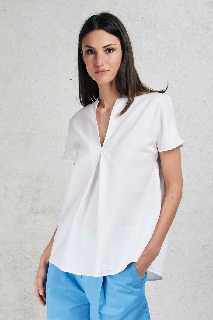  Aspesi White Women's Shirt Bianco Donna - 3