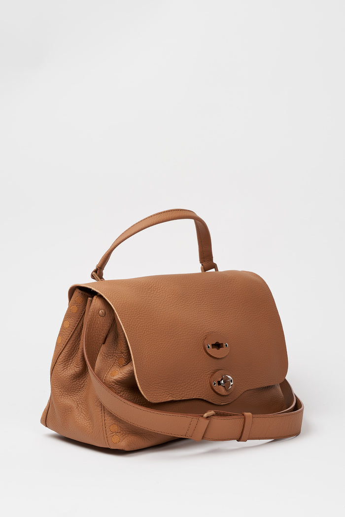  Zanellato Borsa Postina Pura 20 Luxethic Pelle Marrone Marrone Donna - 2