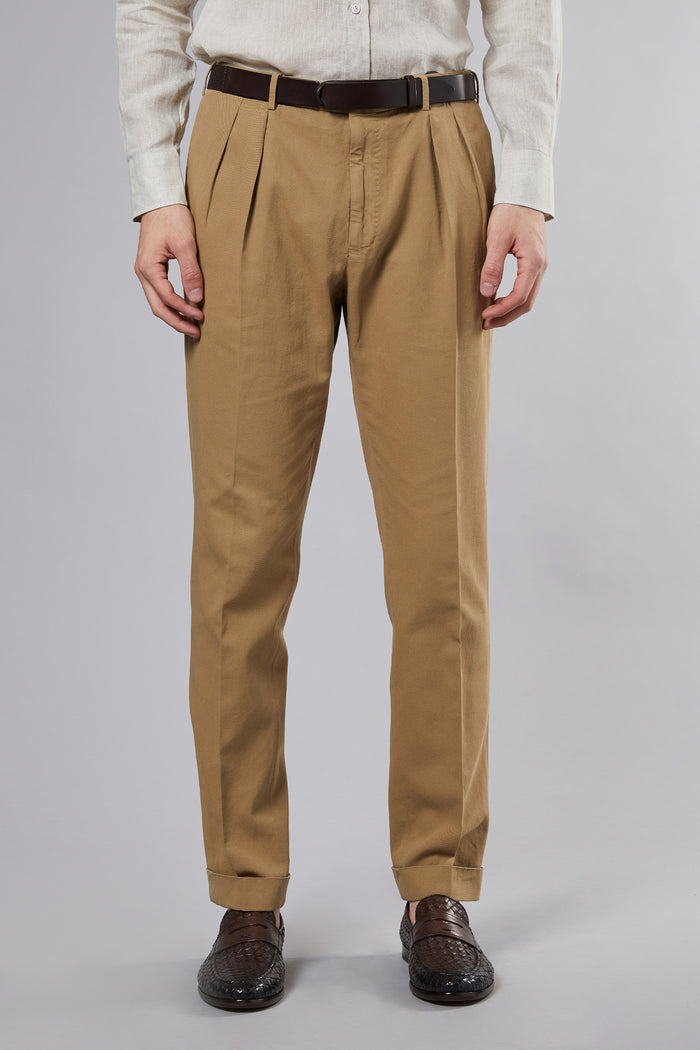 Incotex Men's Brown Trousers