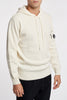 CP Company Hoodie in Lambswool Bianco-2
