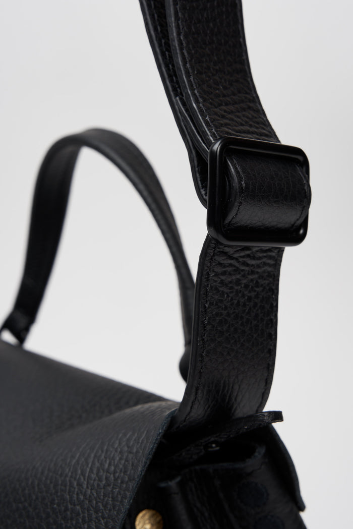  Zanellato Postina Pura 20 Luxethic Leather Black Bag Nero Donna - 5