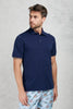  Fedeli Polo North M/m Piquet Blu Blu Uomo - 4