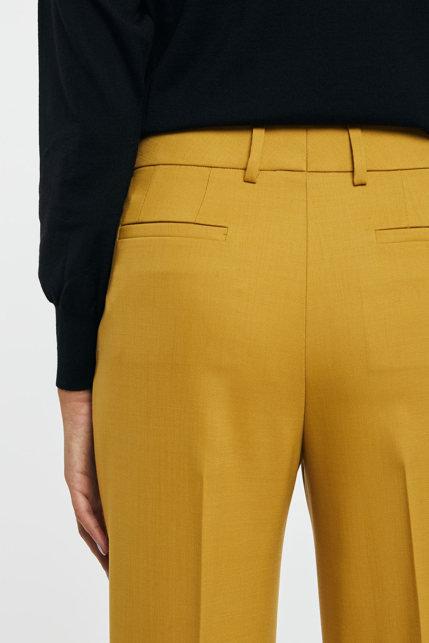  Incotex Pantalone Arlys Cotone Giallo Giallo Donna - 5