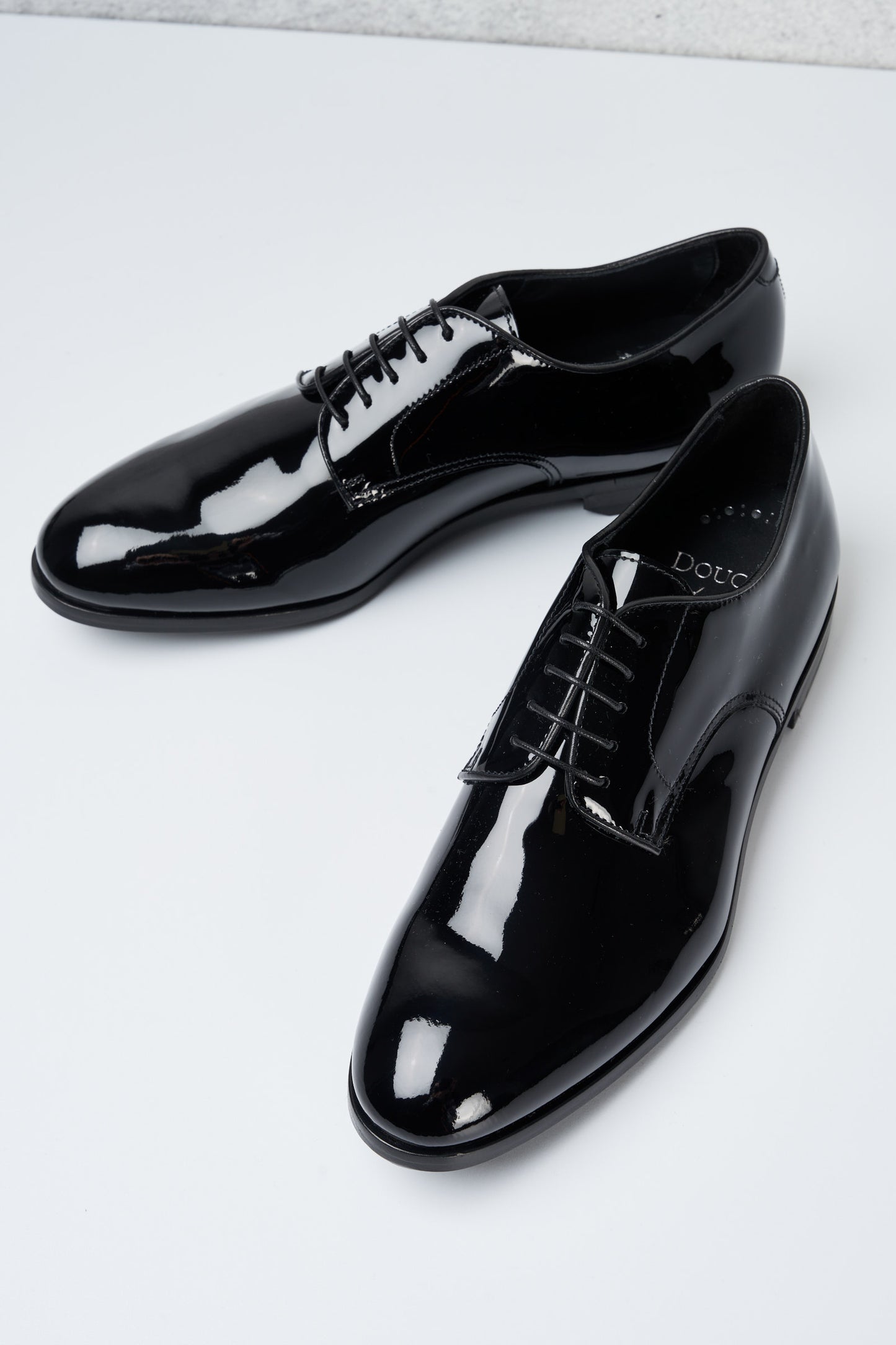  Doucal's Derby Shoe Skin Black Men 82896-18854 Nero Uomo - 3