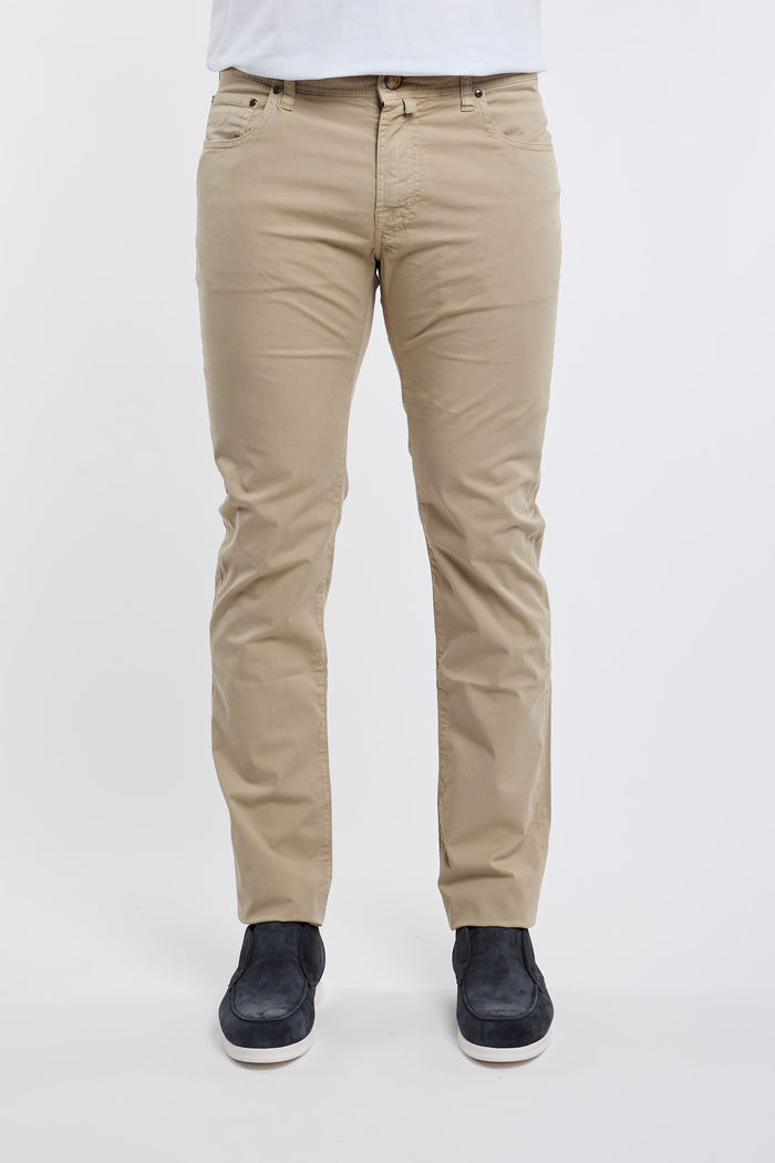 Jacob Cohen Jeans Bard Fast in Cotton Stretch Beige