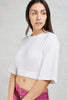  Semi-couture T-shirt Clarissa Bianco Bianco Donna - 6
