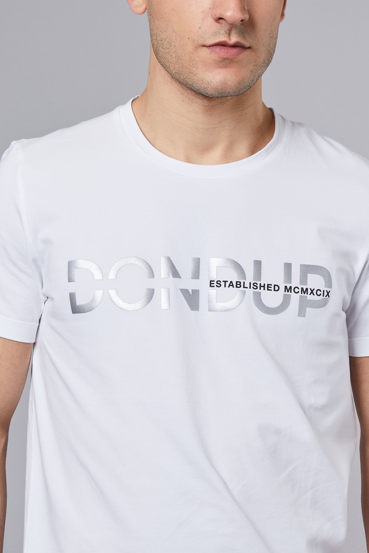  Dondup T-shirt Bianco Bianco Uomo - 3