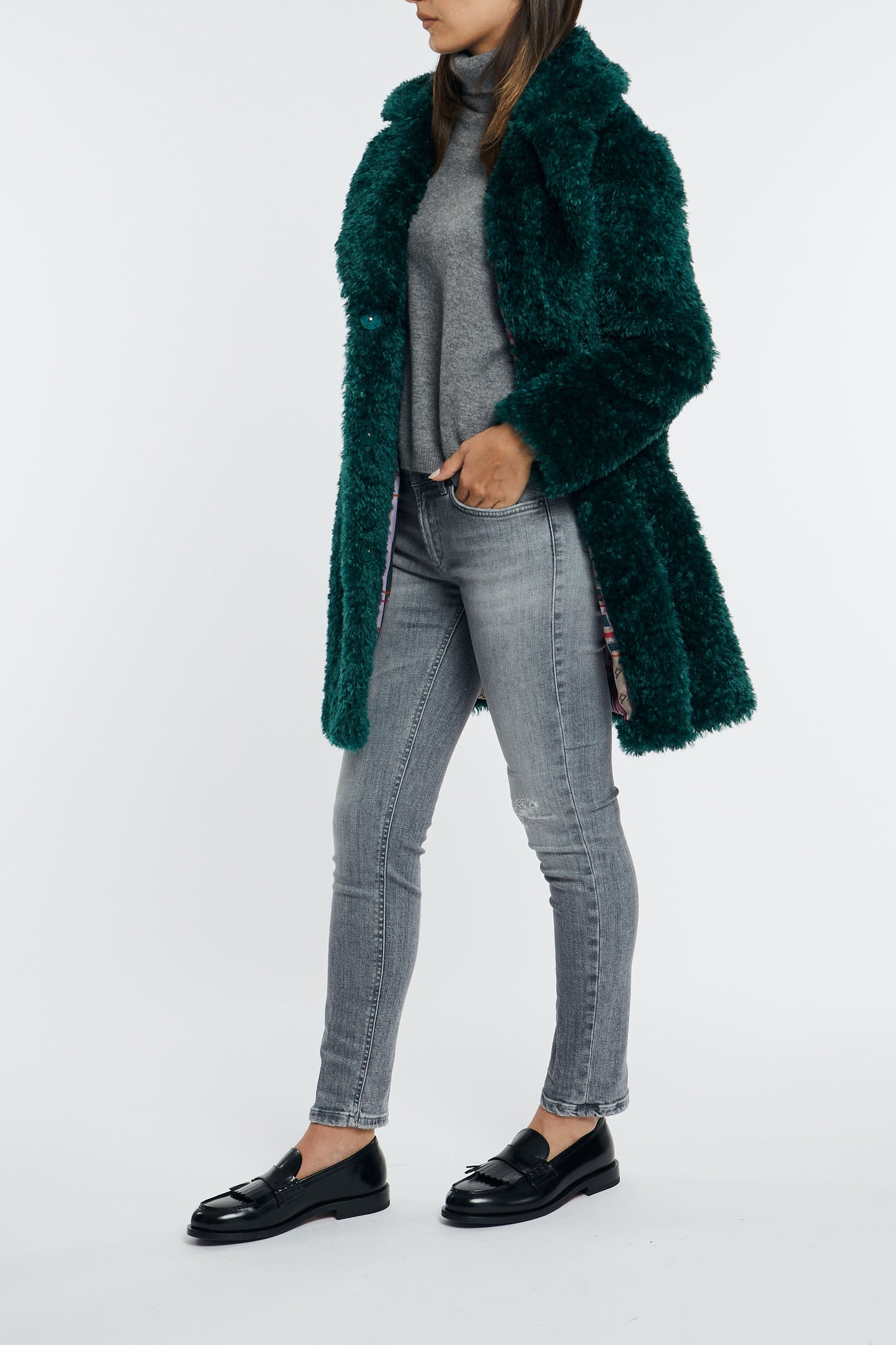 Herno Cappotto Verde Verde Donna - 2
