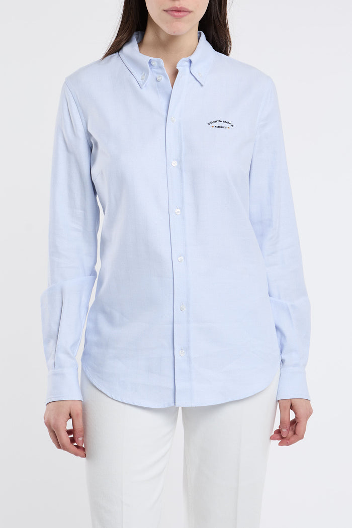  Elisabetta Franchi Multicolor Shirt 100% Co Azzurro Donna - 1