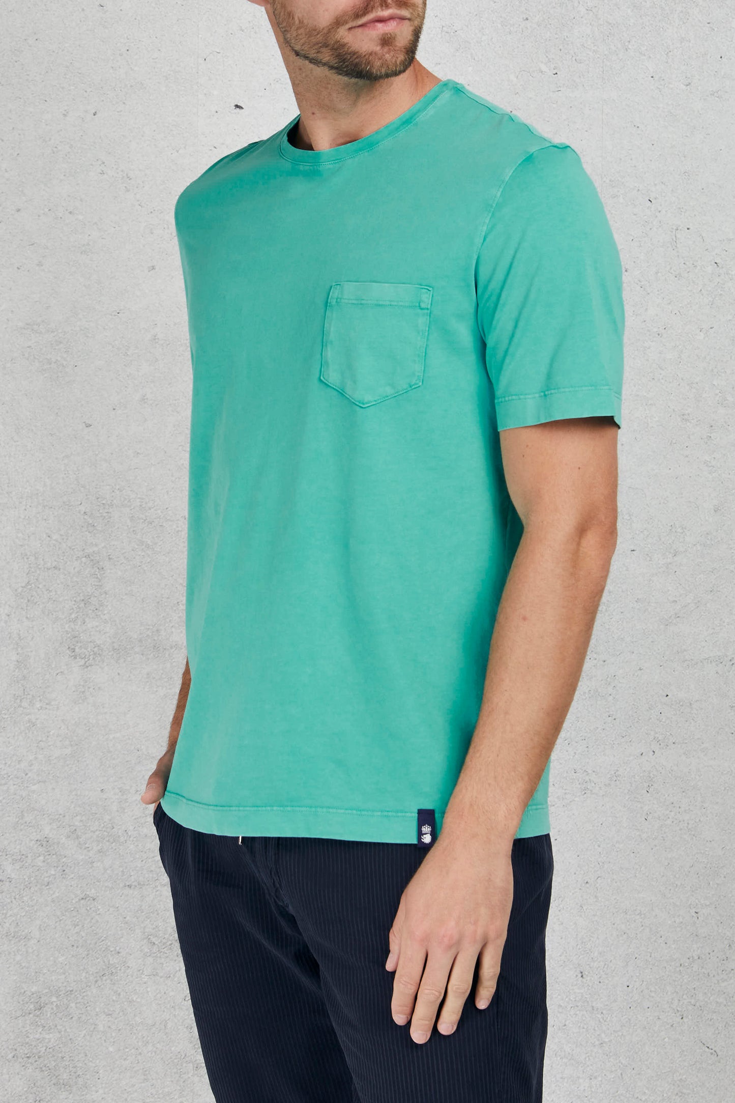  Drumohr T-shirt Con Taschino Multicolor Multicolor Uomo - 2