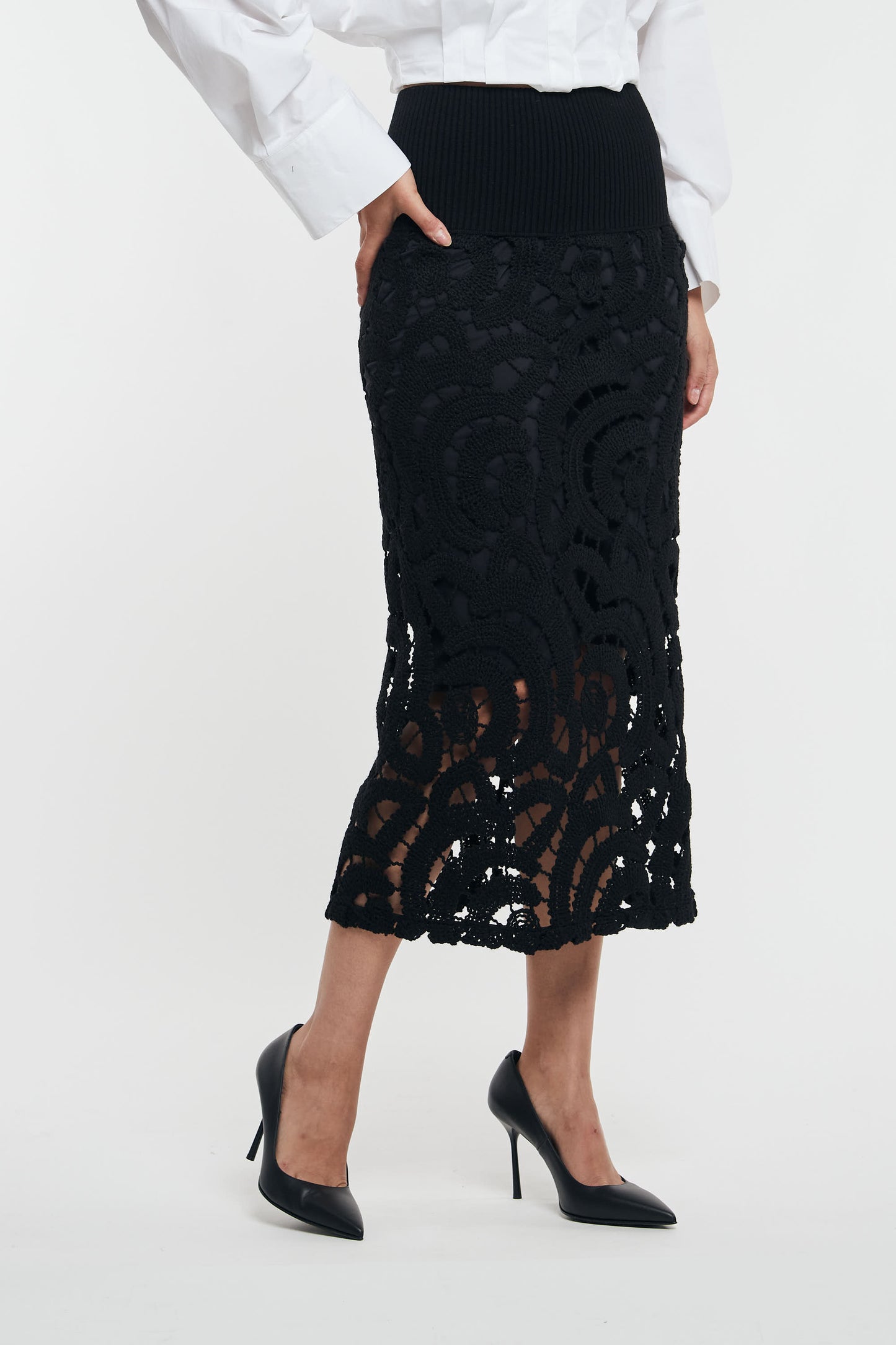  Fabiana Filippi Gonna Nero Nero Donna - 3