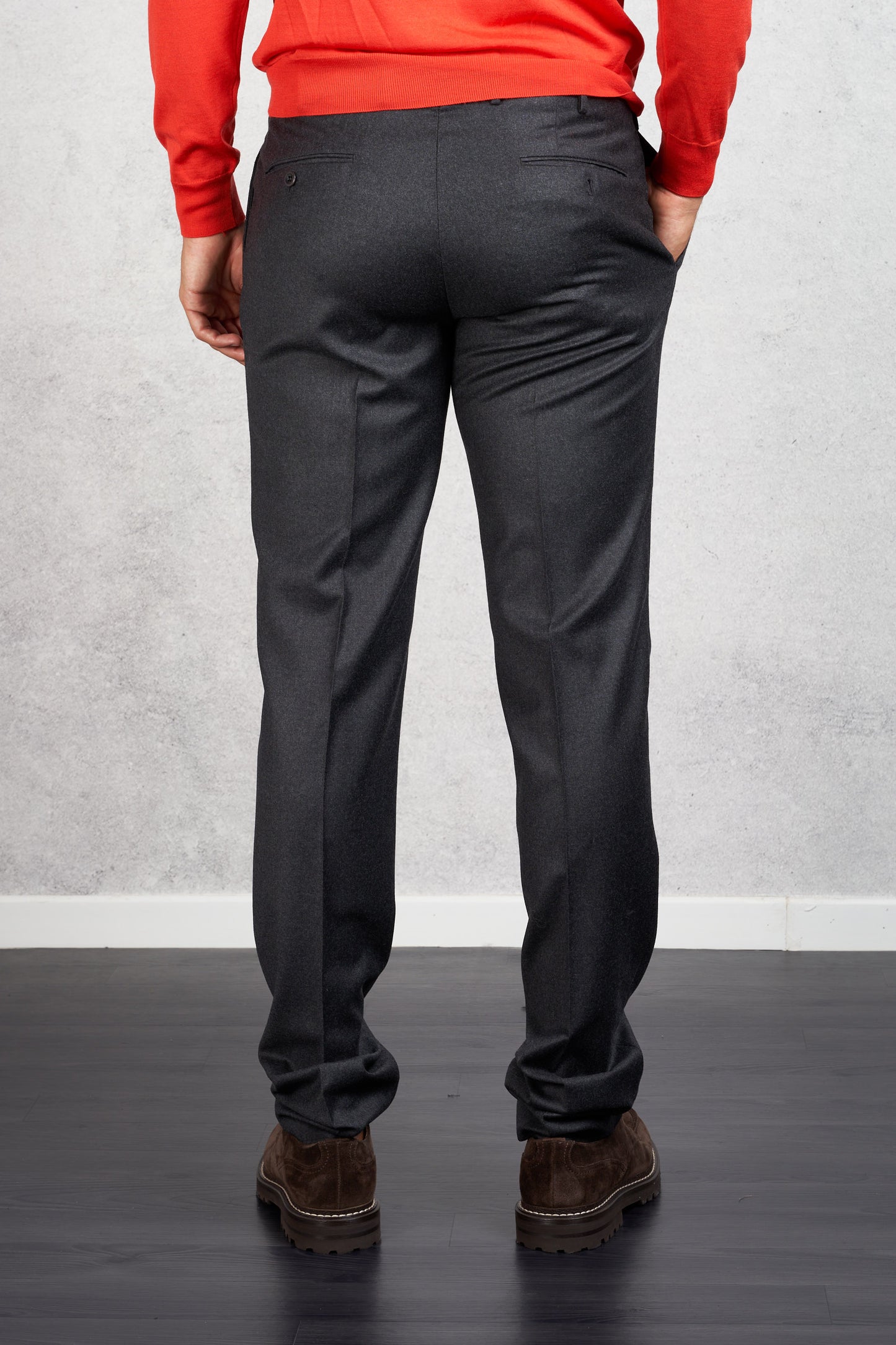  Incotex Men's Gray Trousers Grigio Uomo - 3