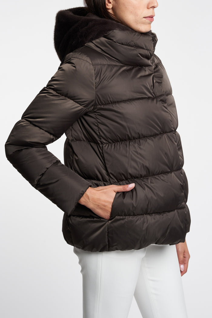  Herno Piumino 100% Pa Marrone Marrone Donna - 3