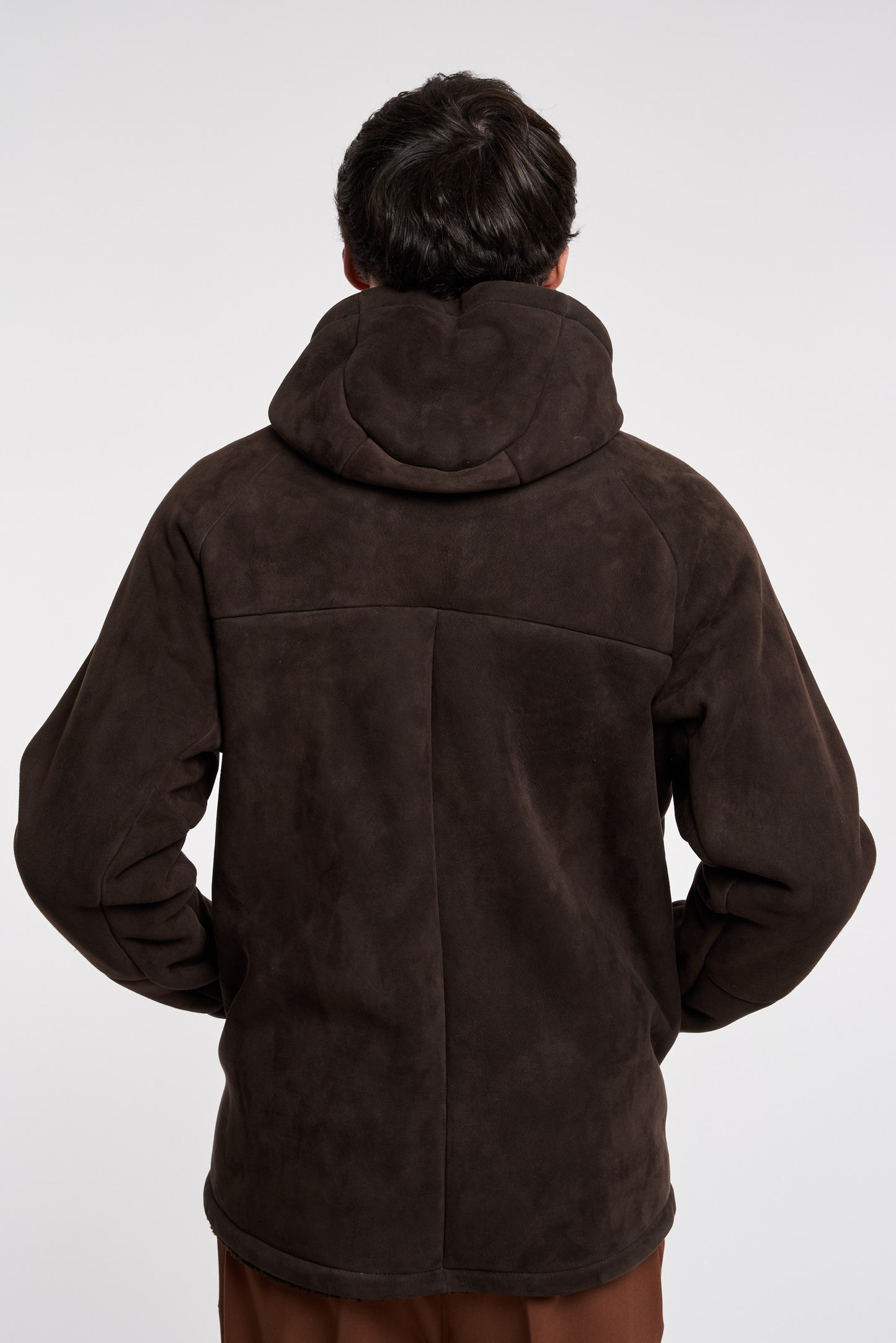  Salvatore Santoro Brown Leather Jacket 100% Lh Marrone Uomo - 5