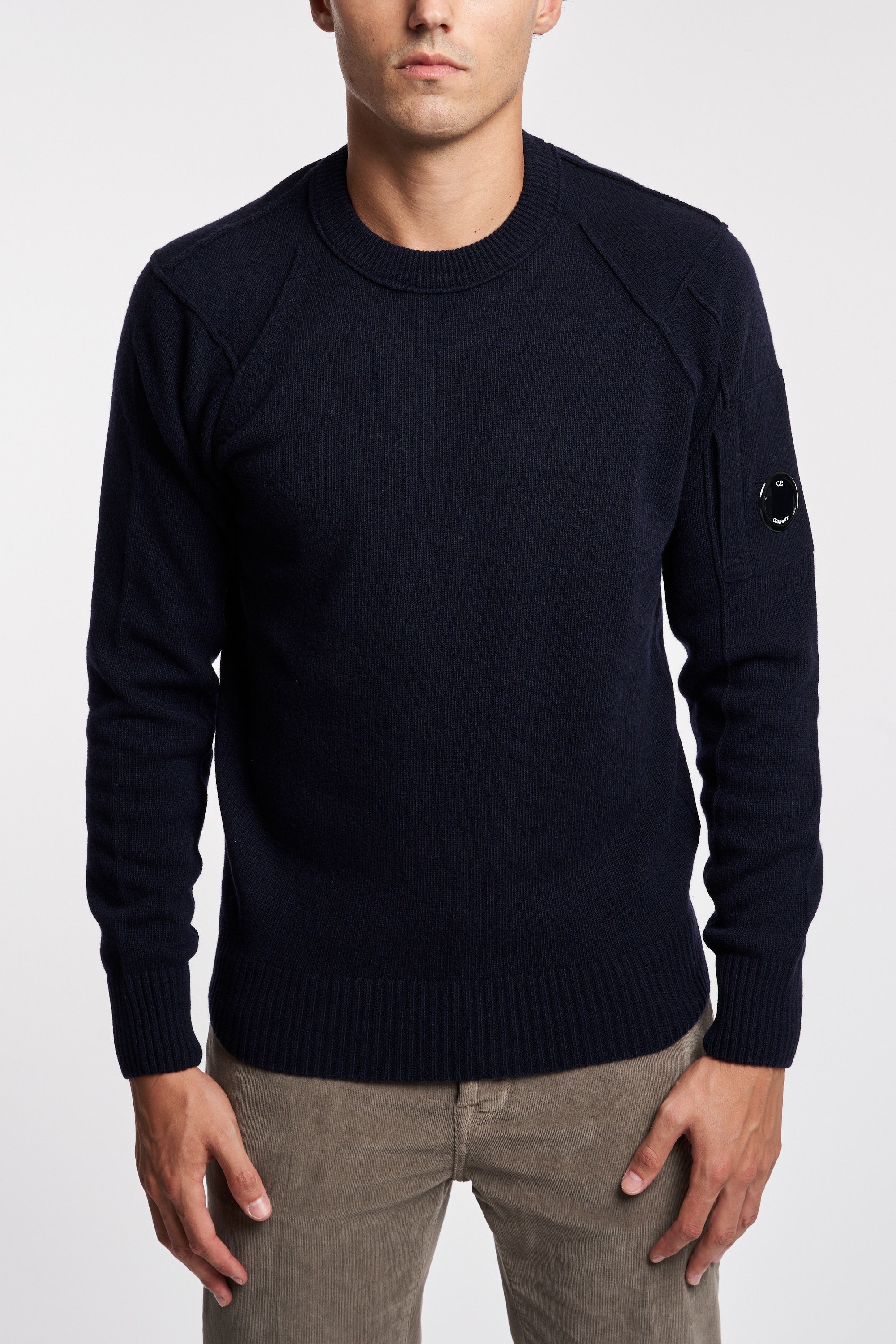 Cp company jumper on sale blue