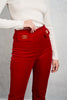  Elisabetta Franchi Pantalone Rosso Rosso Donna - 5