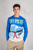 Mc2 Saint Barth Crewneck Sweater Blu Uomo