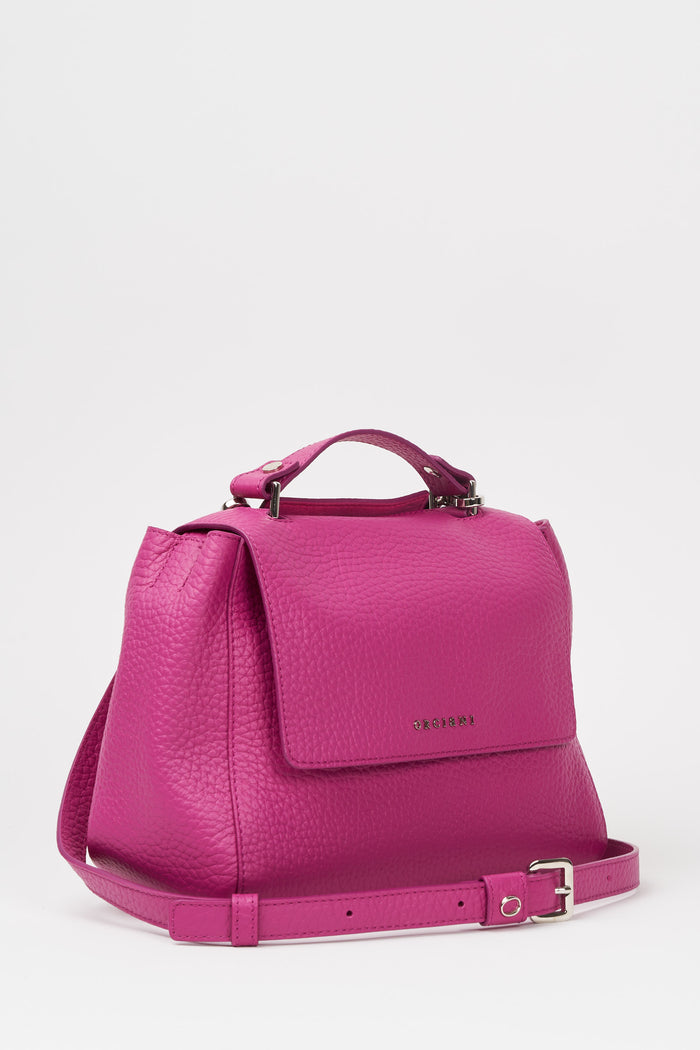  Orciani Sveva Small Black Handbag For Women Rosa Donna - 2