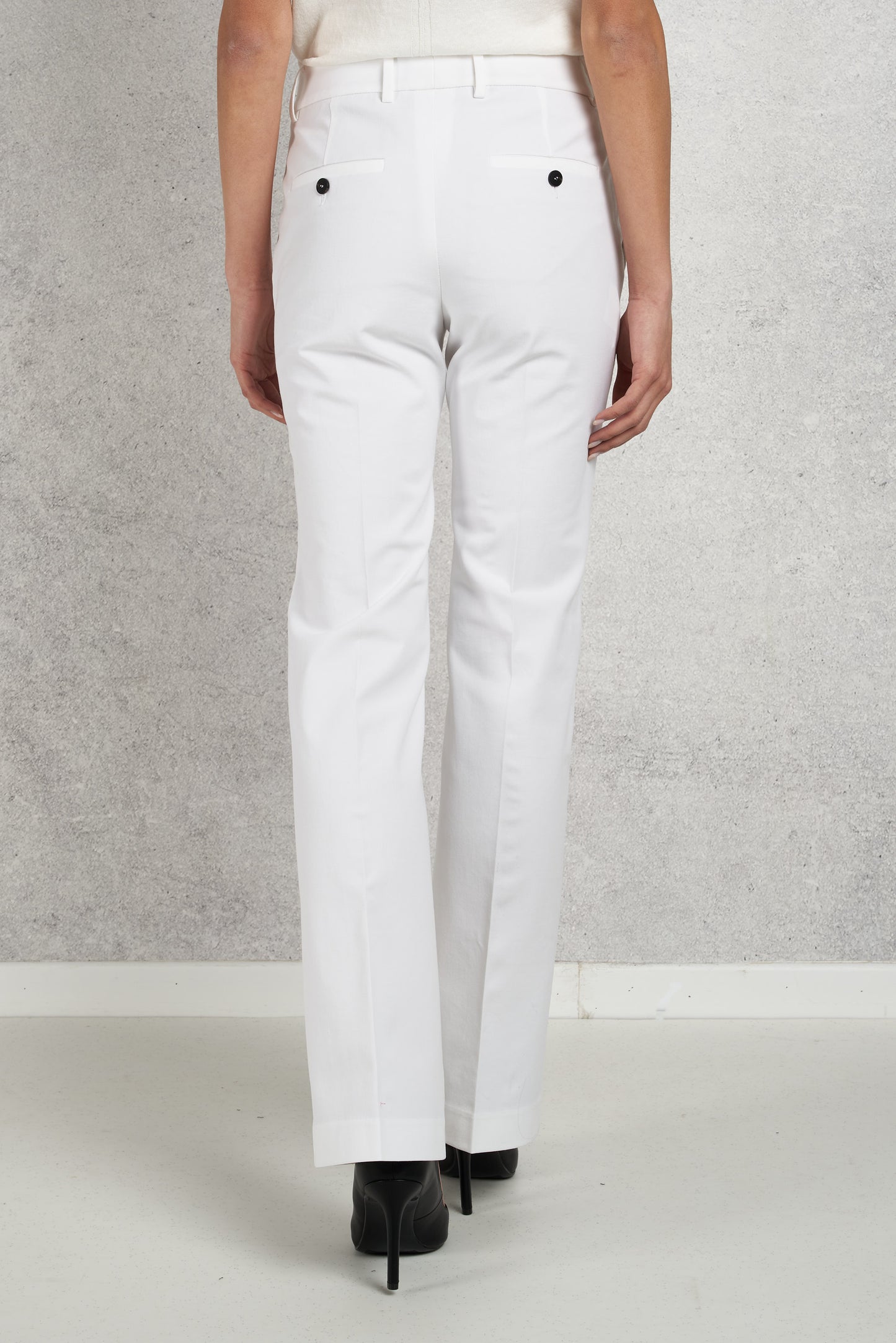  Incotex Pantalone Petra Bianco Bianco Donna - 4