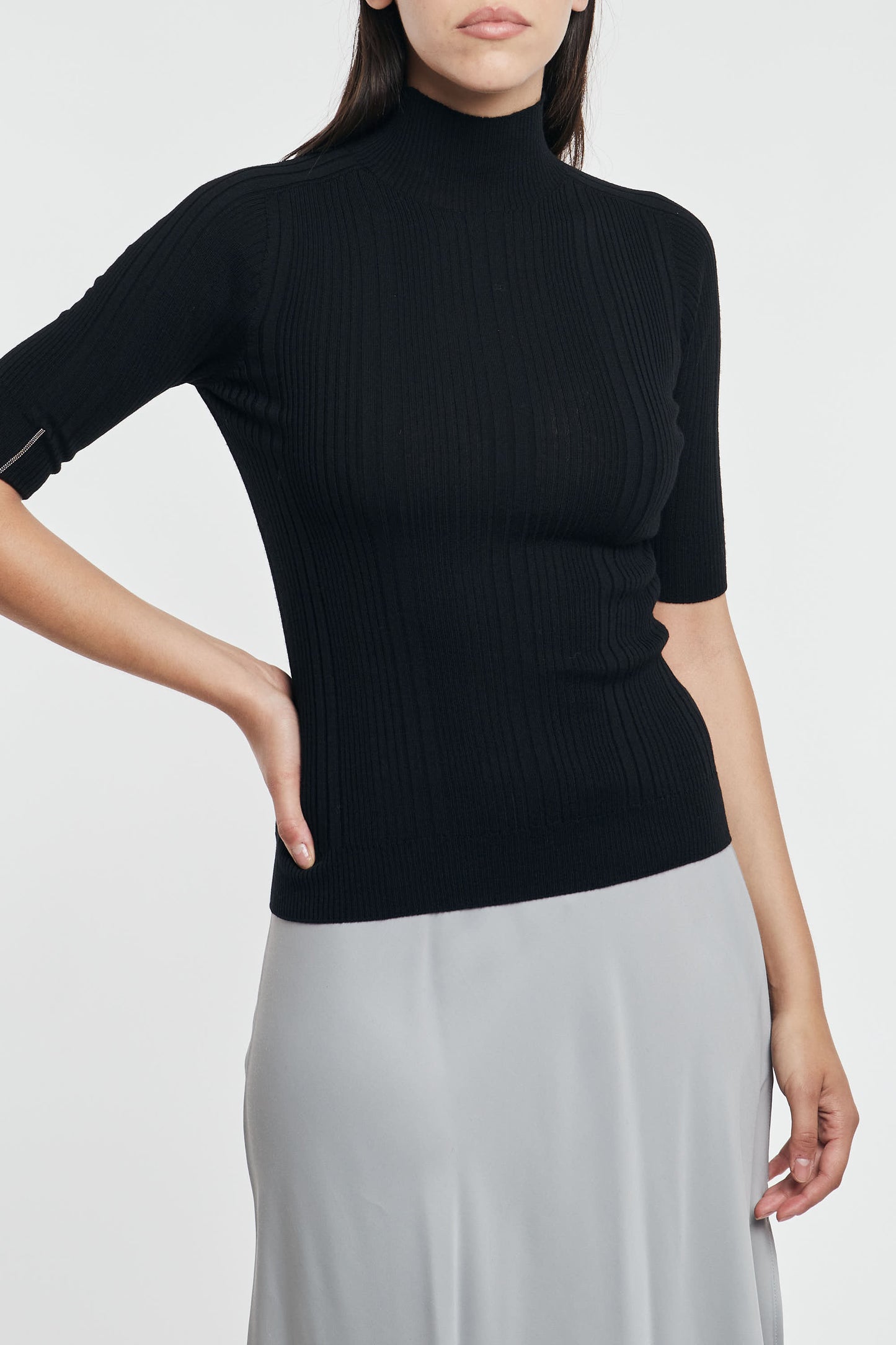  Peserico Maglia Tricot Nero 93291-14228 Nero Donna - 4