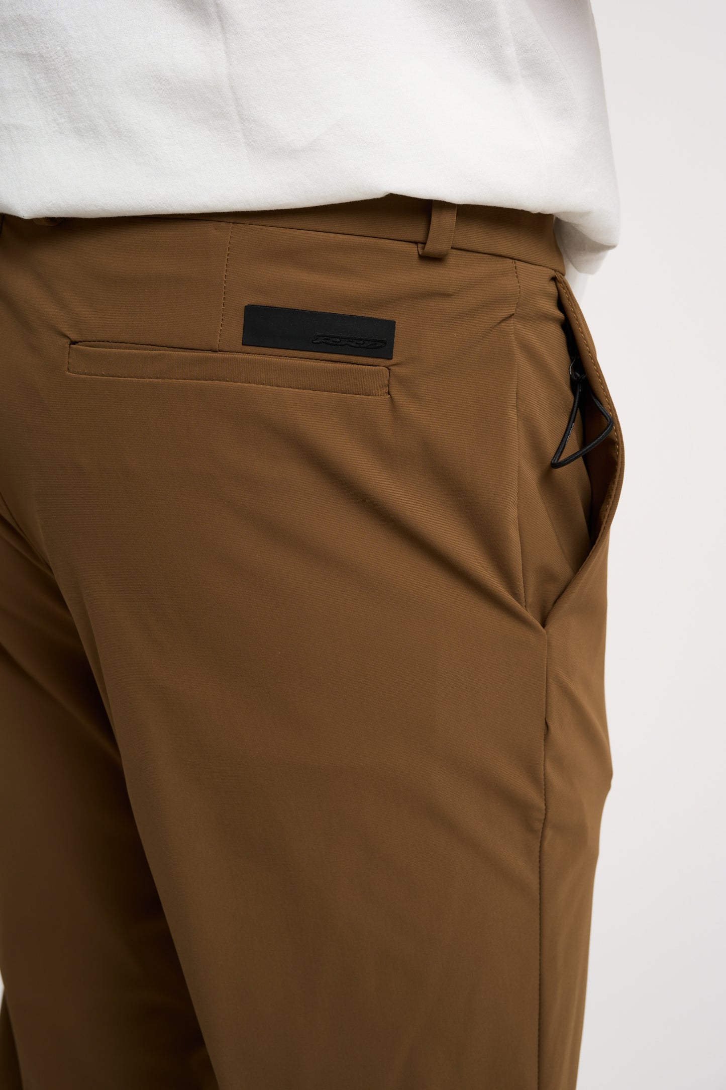  Rrd Trousers 79% Pa 21% Ea Brown Beige Uomo - 5